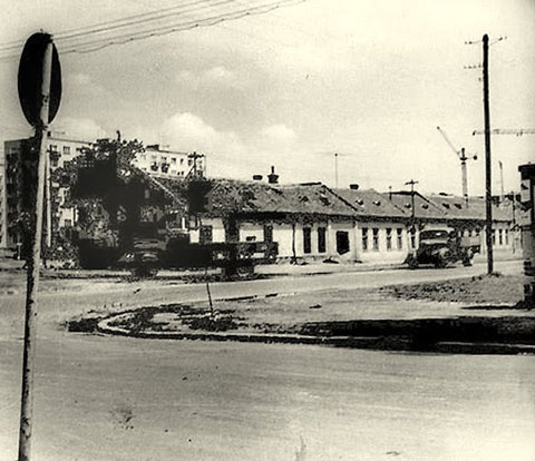 Trnava ul. Rybnikova (pohlad z Jerichovej ul.) 1950.jpg